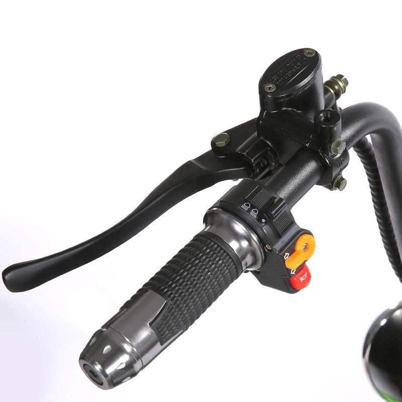 Fast Off Road 2000w 2 Wheels Fat Tire E-scooters Citycoco Self-balancing Foldable Electric Scooter / Motorcycle For Adult