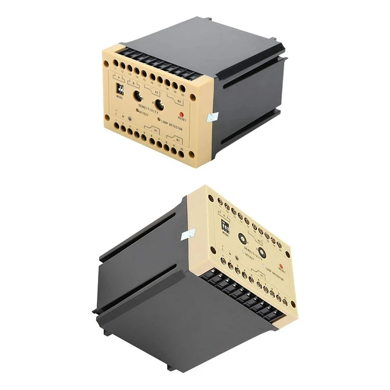 Высокочувствительный двухканальный датчик движения с заземлением Индуктивная петля двойной детектор заземления для парковки автомобиля общим барьером