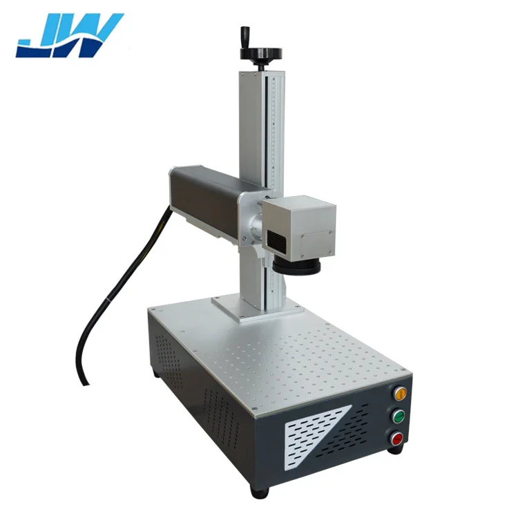Funsun 20W 30W 50W 60W  Mini portable Fiber Laser Marking Machine for Printing Shops Key Building package PCB material
