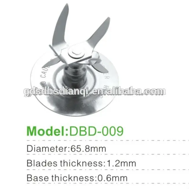 Лидер продаж от производителя DBD-009 дробления льда Стандартный двойной блендер лезвия бытовой