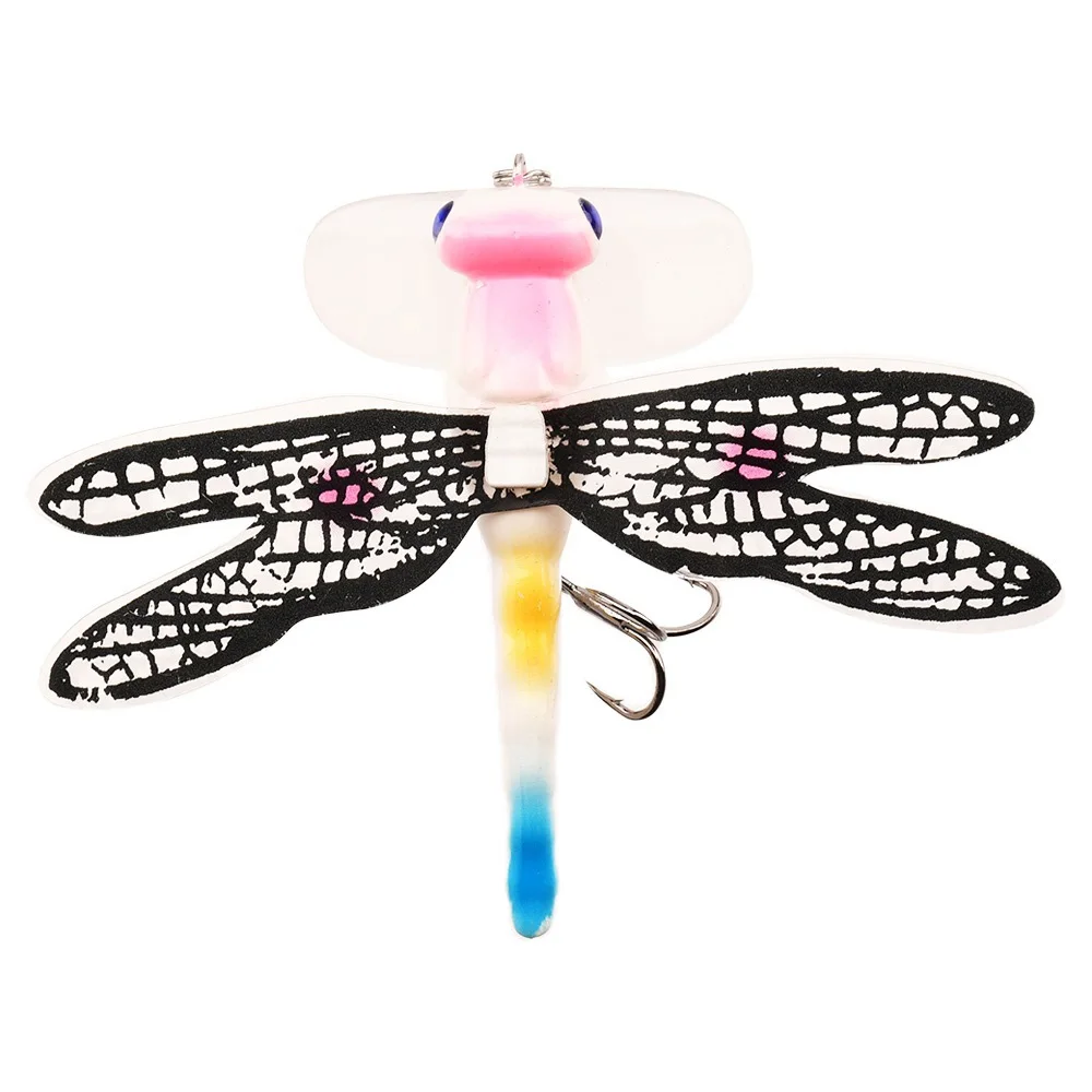 Wholesale Factory Price 7.5CM 6.2G Twitch Wobblers Lifelike Hard Bait Topwater Dragonfly Insect Fishing Lure