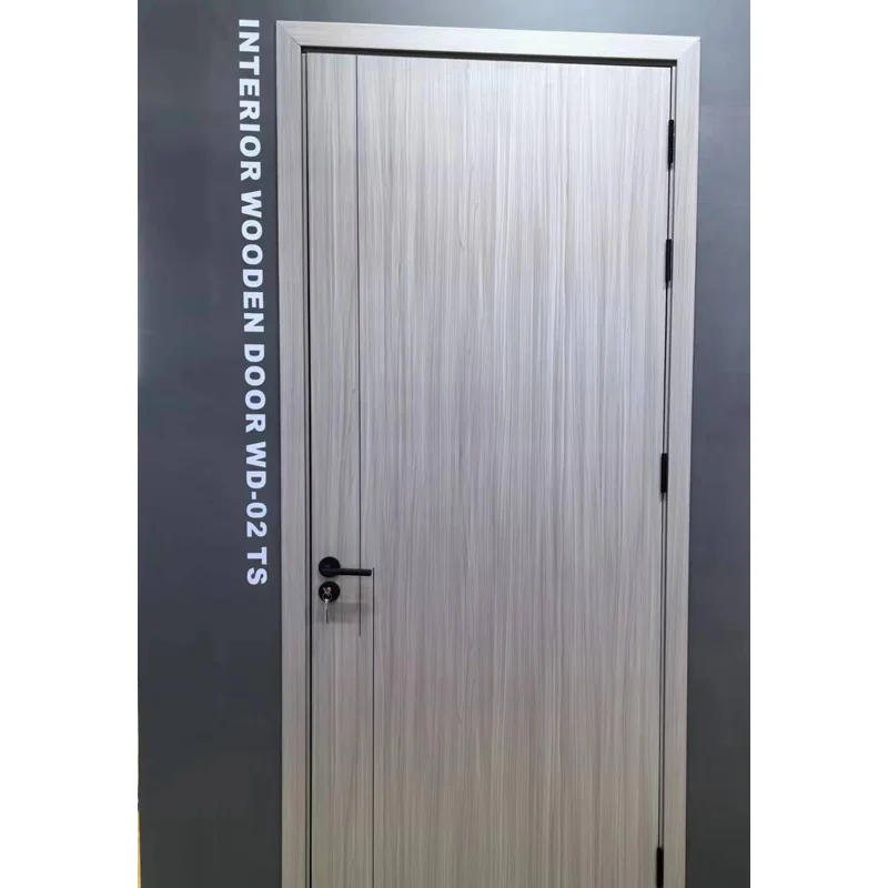 High Quality Cheap Price Room Design Entry Teak Solid Interior Wood Door