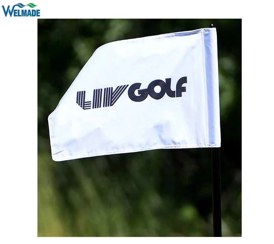LIV флаг для гольфа с логотипом на заказ нейлоновый