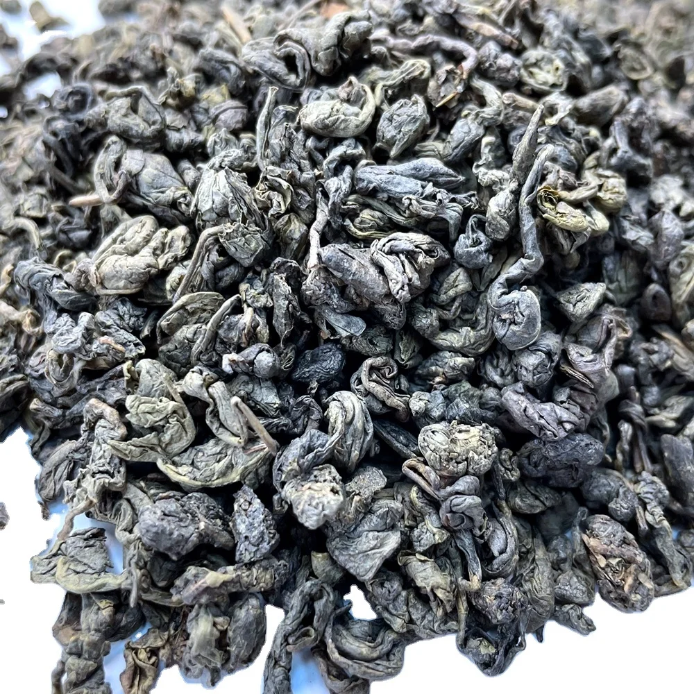 Прямая Заводская цена gunpowder 3505B самый продаваемый Китайский зеленый чай высокого класса 3505A потеря веса Чай для похудения 3505 зеленый чай