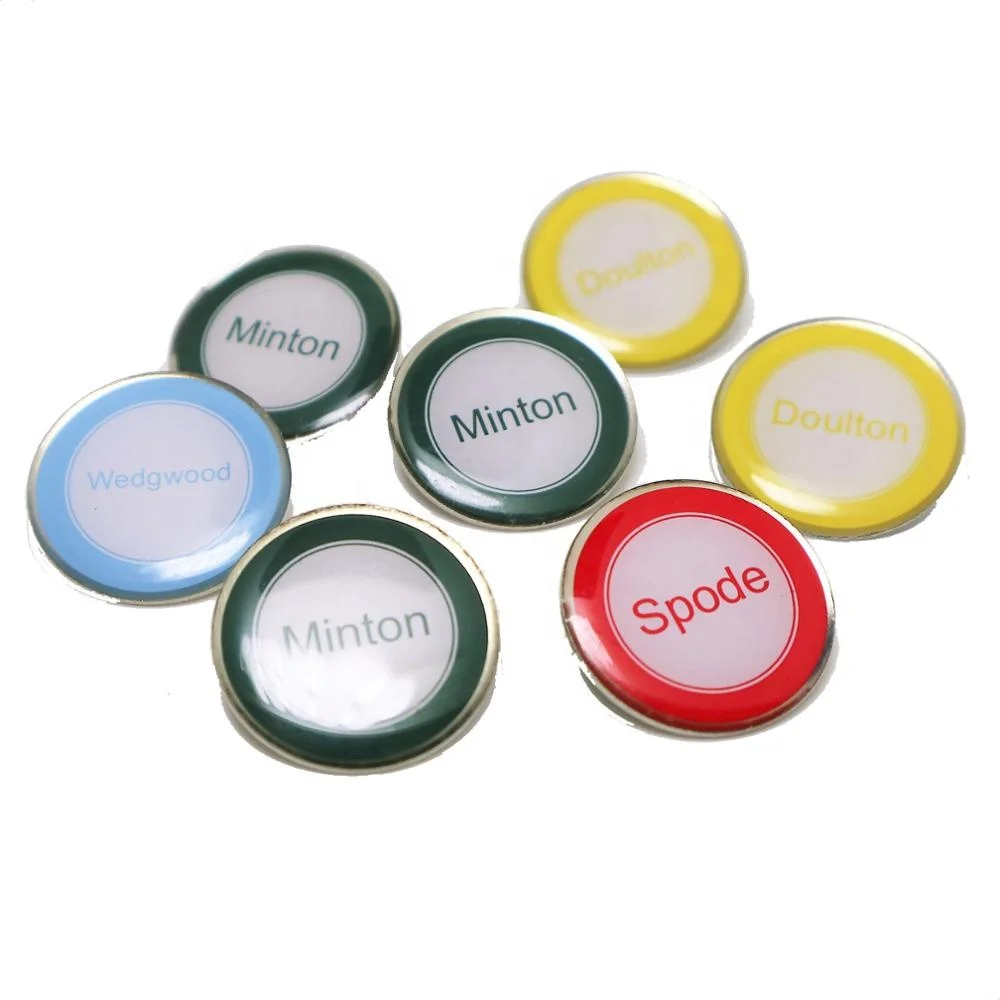 Shopping trolley chips compatible with Europe German shopping trolleys remover keychain custom double sides logo