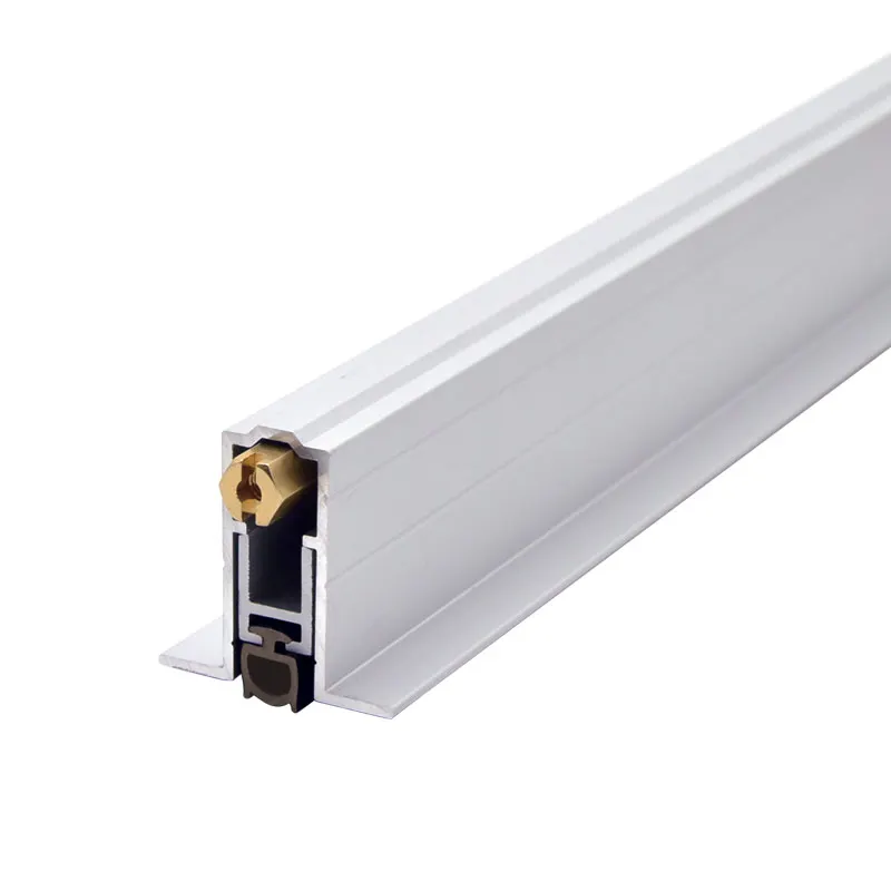 Bh Wholesale Automatically Drop Down Door Bottom Seals Aluminum Weatherstripping M027