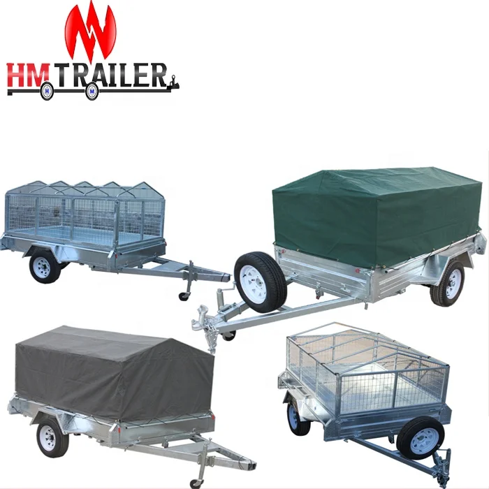 Galvanized box Trailer