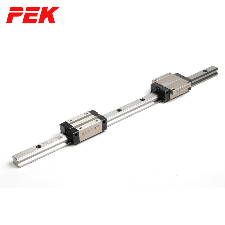 Linear guide rail slide block square track full set of slide table bearings, made in China