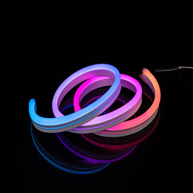 OEM Custom LED Flex Neon Sign WS2811 Digital Color Led Strips Flexible Neon Flex Rope Tube