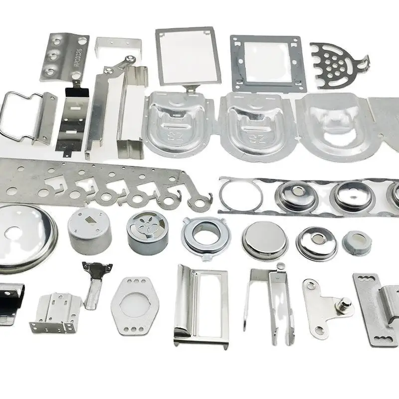 Custom Metal Steel Hardware Accessories Parts 301 Stainless Steel 304 Aluminum Galvanized Stamping Spring Gasket Washer
