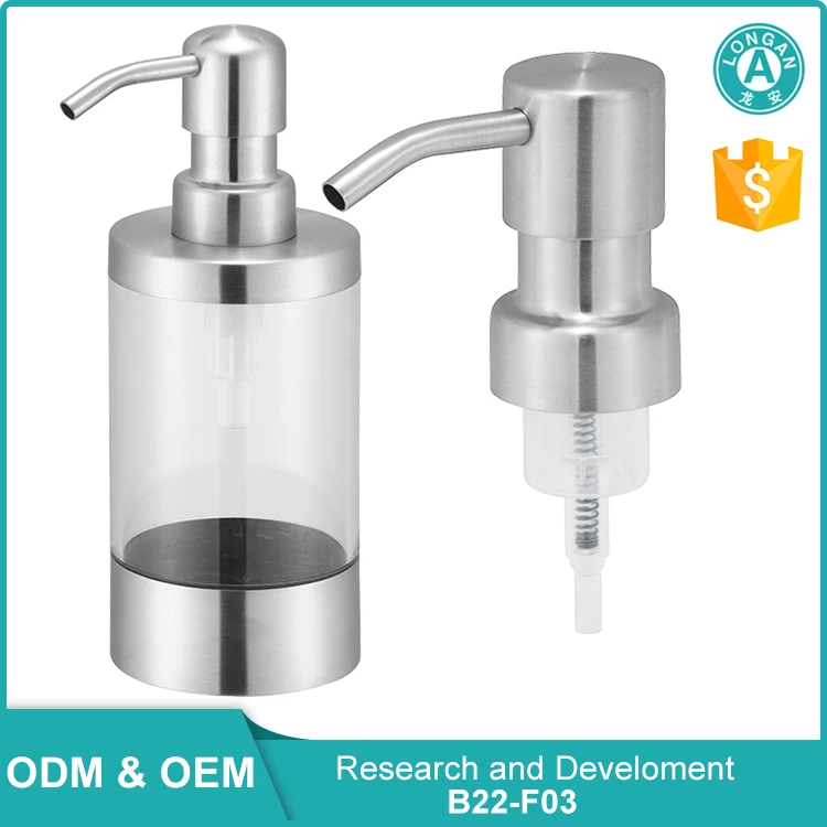 Acrylic Hand Soap Foam Pump Bottle 250Ml Dispenser Soap Bottle 500 Ml Liquid Soap For Shampoo Cosmetic Packaging