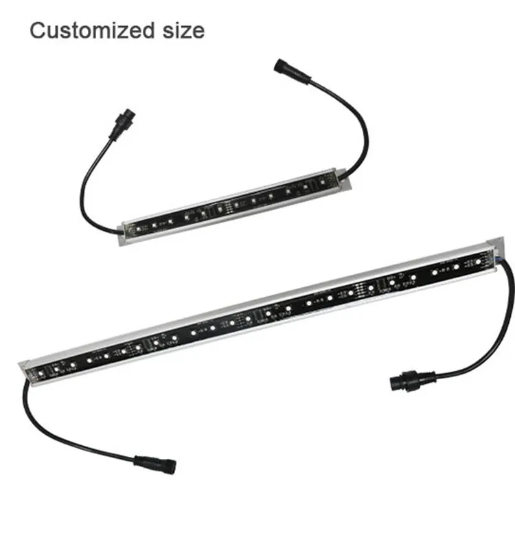 SMD5050 2903 Цифровой rgb 24 В настенный светильник с алюминиевым корпусом