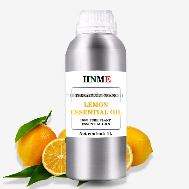 Top Organic Fruit Lemon Essential Oil 100% Pure Plant Therapy Grade Essential Oil Purify Air Whitening Remove Melanin 1L