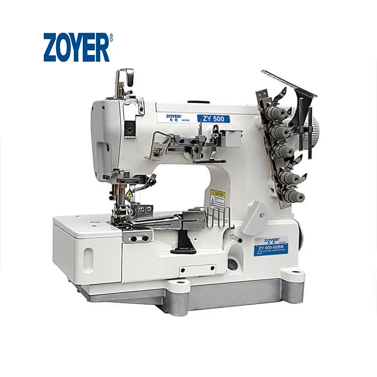  ZY500-02BB Zoyer свернутая по краям швейная машина с прямым приводом высокоскоростная автоматическая триммер