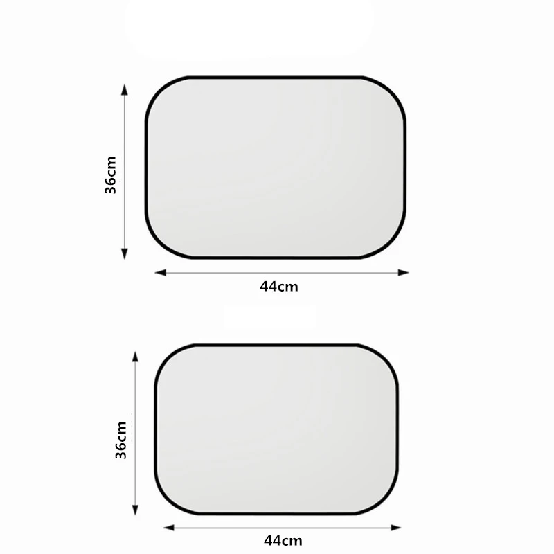 LBB Front Window Sun Protector for UV Rays & Sun Heat Car Windshield Sun Shade with Storage Pouch Car Accessories Fits Small Sed