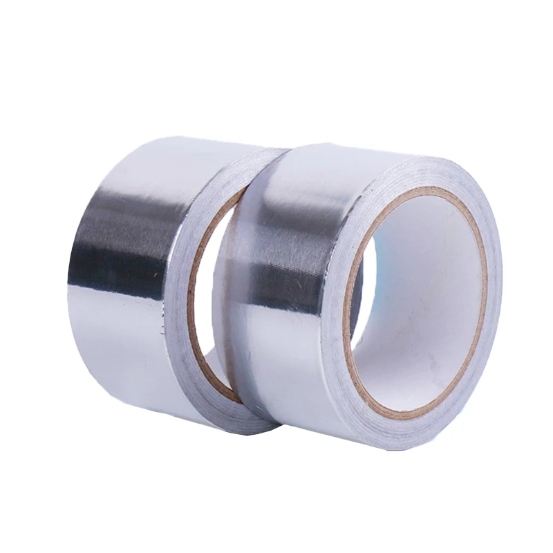 Yongsheng Factory Price Heat Insulation HVAC Fireproof Ductility Hydrophilic Air Conditioning Foil Tape Aluminum Foil Tape