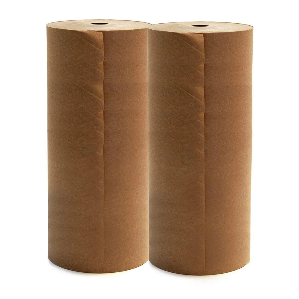 Industrial oem price recycled virgin pastel craft honey comb big white brown black color packaging bag jumbo kraft paper roll