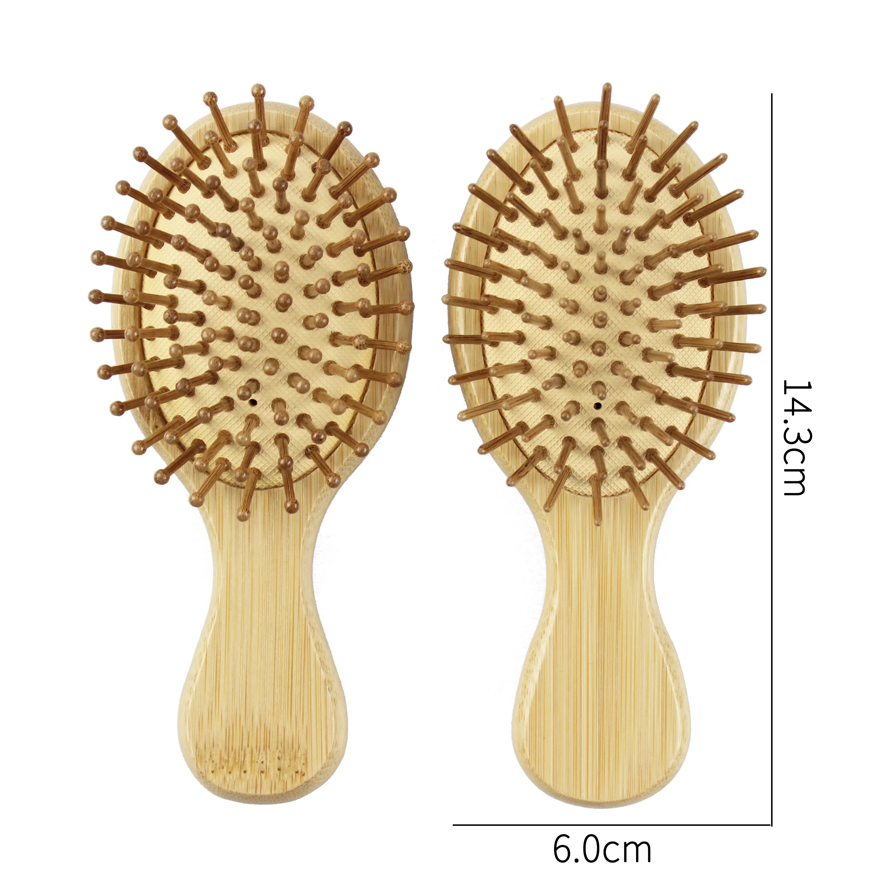 trending products 2024 new arrivals Wholesale hair salon brush round Air bag Comb Bamboo Antistatic Hair Brush