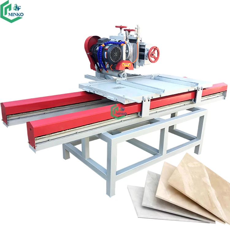 manual 45 degree tiles cutting machine granite block tile cross cutter saw with horizontal