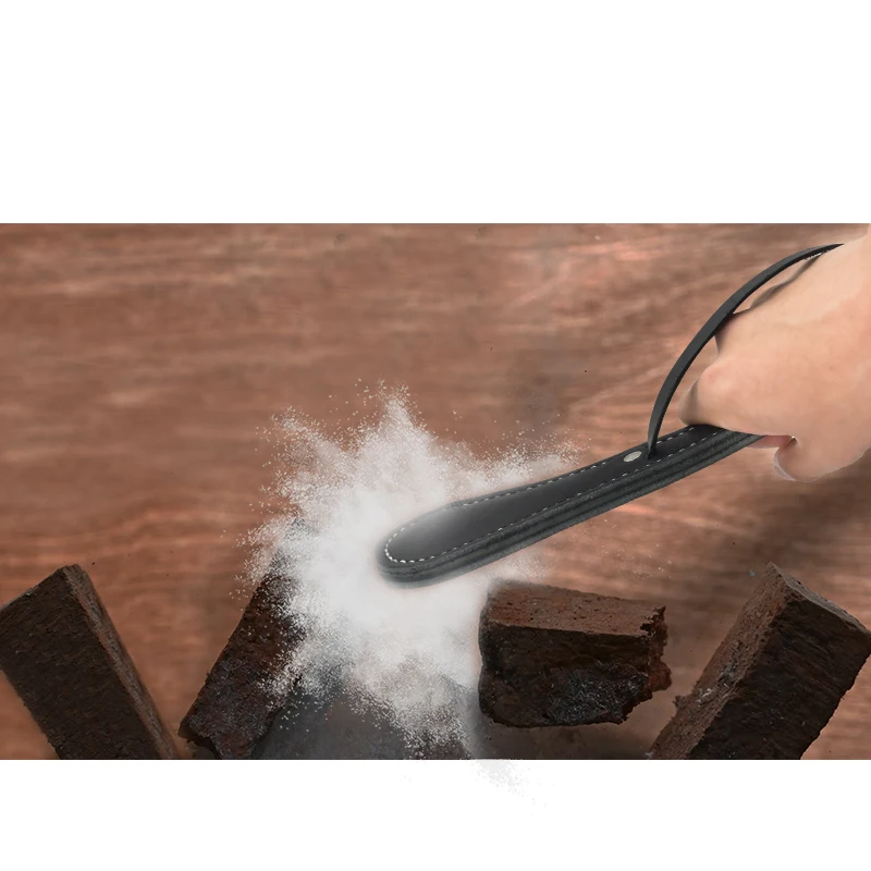 Boston Leather Racket Multi-function Self-defense Cowhide Racket Contains Lead Block Portable Tactical Self-defense Tool