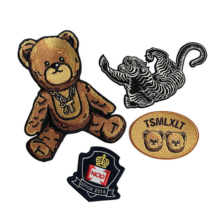  Лидер продаж много видов высокое качество куртка с нашивками в виде головы льва медведя