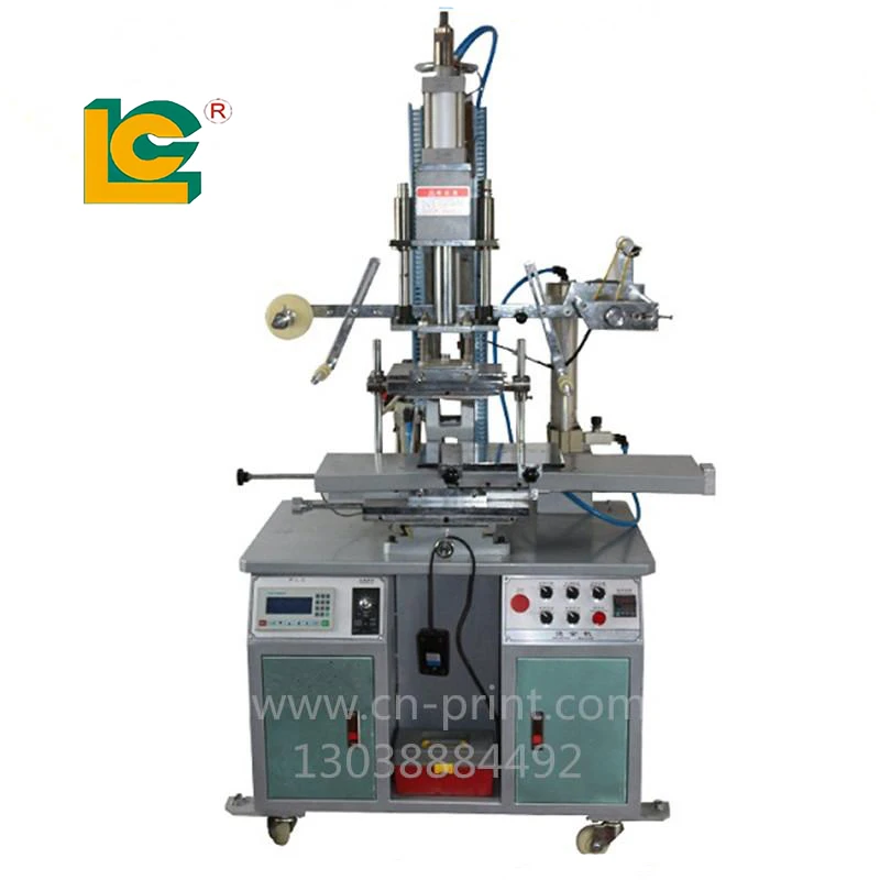 Custom Font Logo Embossing Number Wheel Combination Lock Stamp Hot Foil Metal Stamping Machine