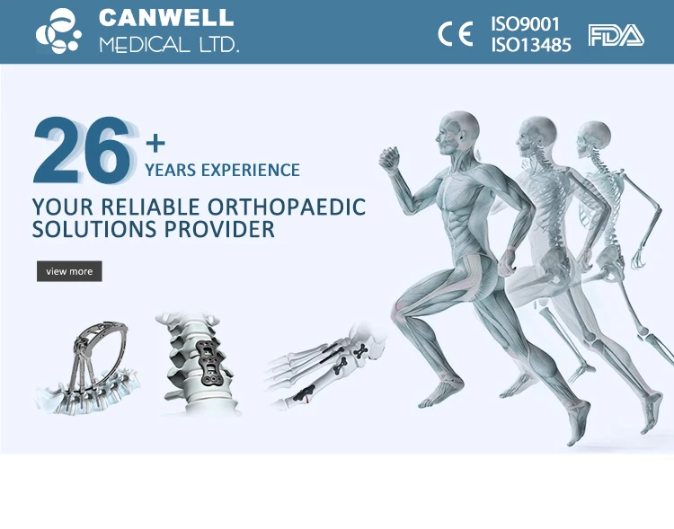 Canwell orthopedic implants locking plates, Locking Dynamic Compression Limited Contact Plate implant
