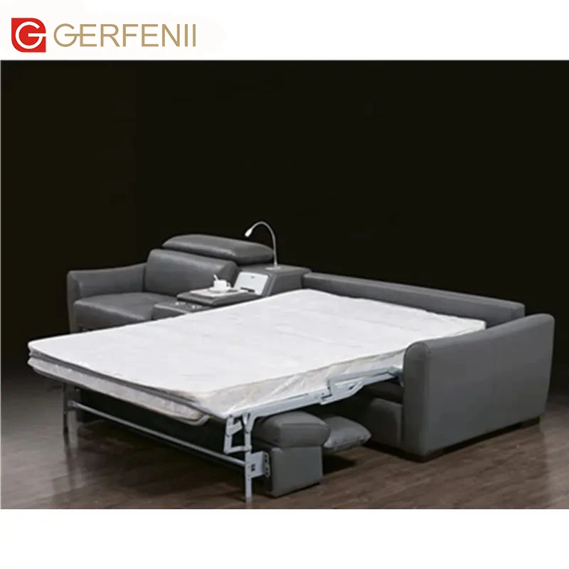 Bedroom Furniture High Back Sofa Cum Bed Foldable Sofa Beds 3 Seat Folding Led Storage Leather Sofas Living Room