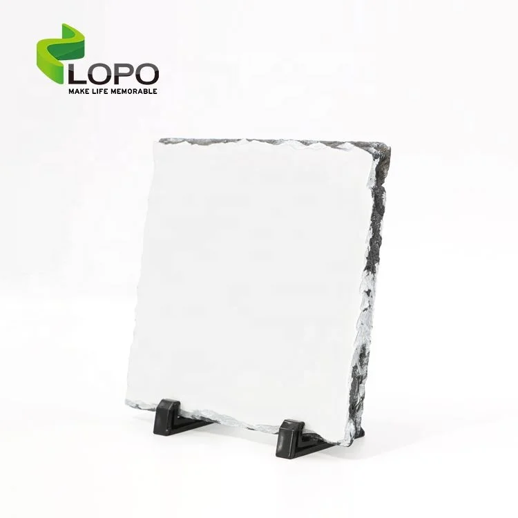Sublimation Blank Square Heat Transfer Stone Photo Slate15*20cm