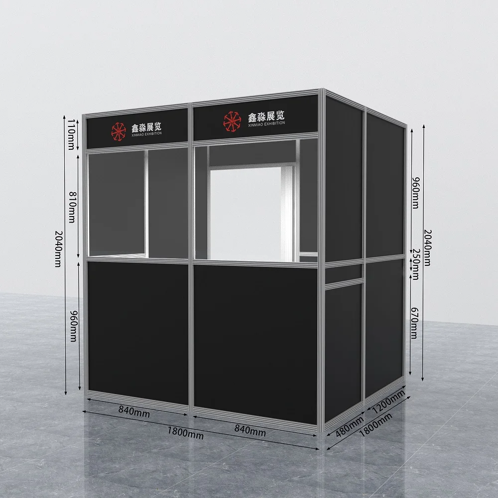 Good Price Quick Assemble in-site Interpreter Room,Temporary Mobile Translation booth Meeting room for 2 or more person