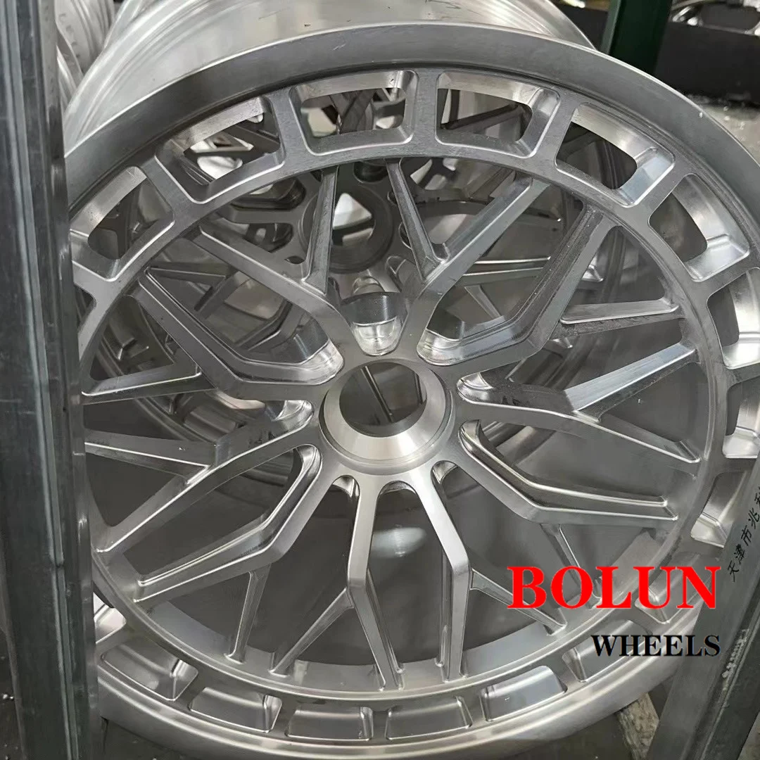 Bolun factory monoblock black 20 21 inch 13j forged car wheels for Lamborghini Aventador wheels