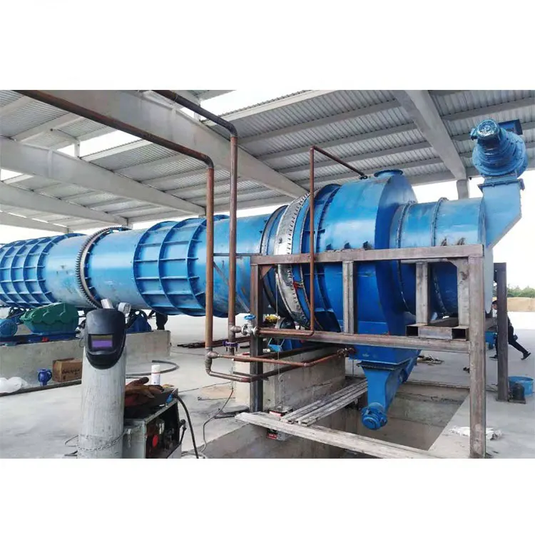 Energy Saving No Pollution Rotary Carbonization kiln Furnace Coconut Charcoal Making Machine