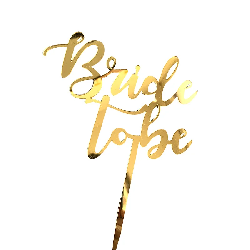 Bride To Be Wedding Acrylic Cake Topper WEDDING Theme Party Cake Decor