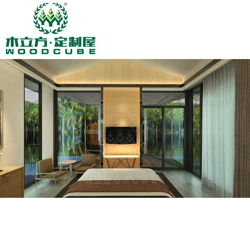 Prefab house hotel prefab beach tiny house small prefab modern steel house