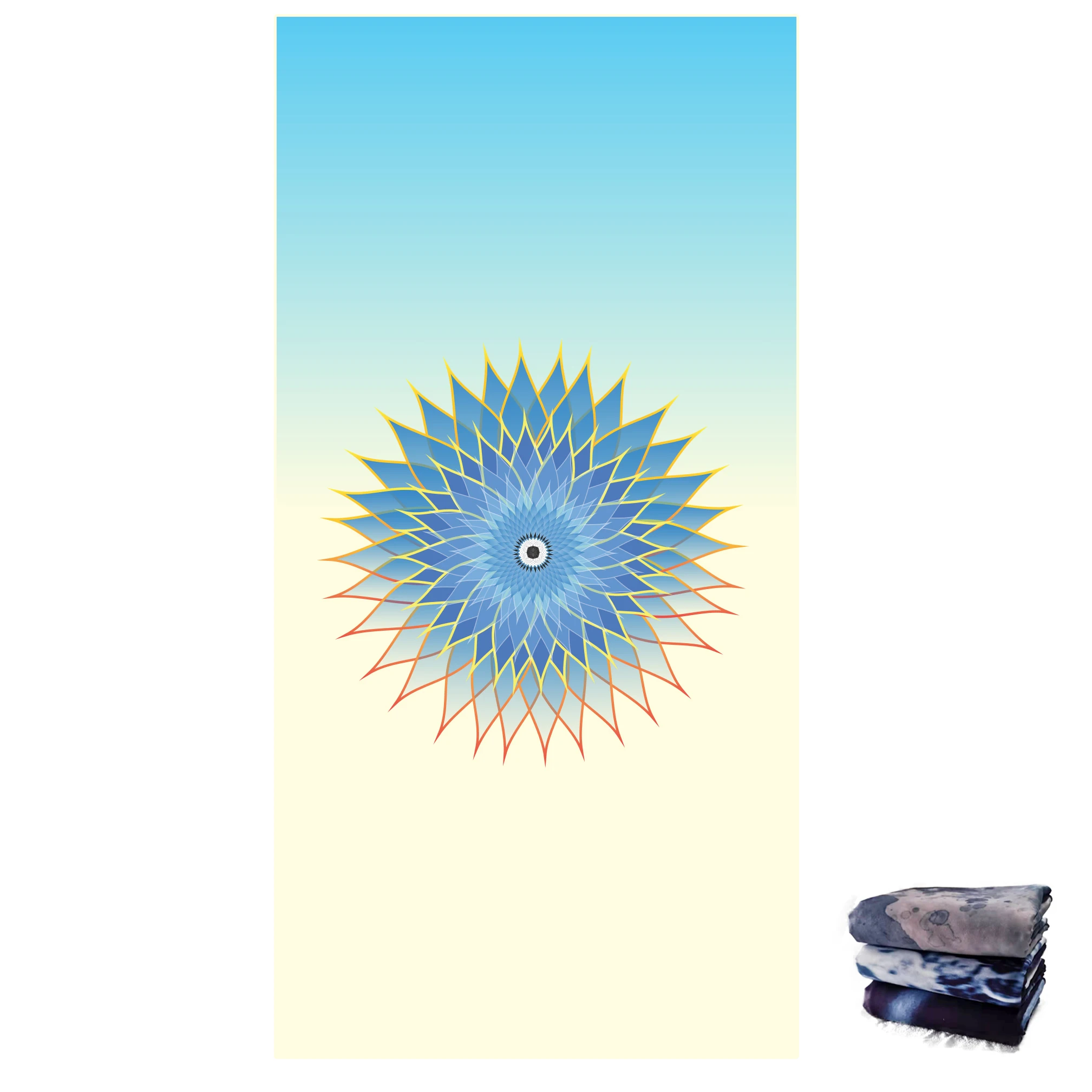 China factory wholesale quick dry ultra absorbent NO MOQ custom printing  microfiber  towel