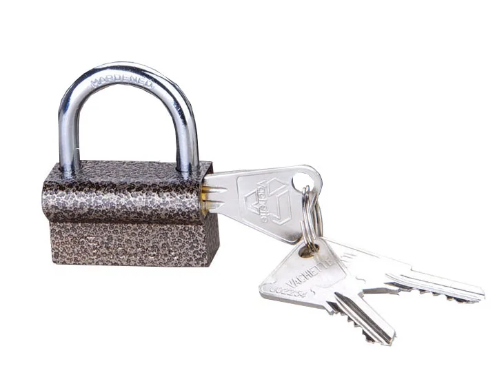Rarlux Custom Modern Hardened P Type Plastic spraying Security Iron Padlock