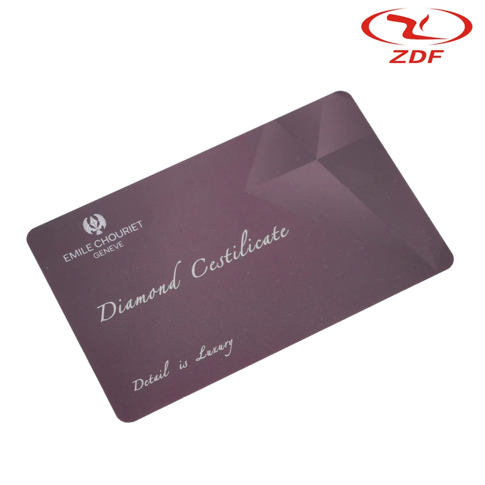 Hot Selling High Quality PVC Business Cards Custom Personal Cards with Offset Printing for Businesses