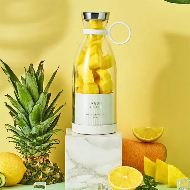 Household Mini Portable Wireless Rechargeable Juicing Cup Mini Electric Fruit Blender Juicer