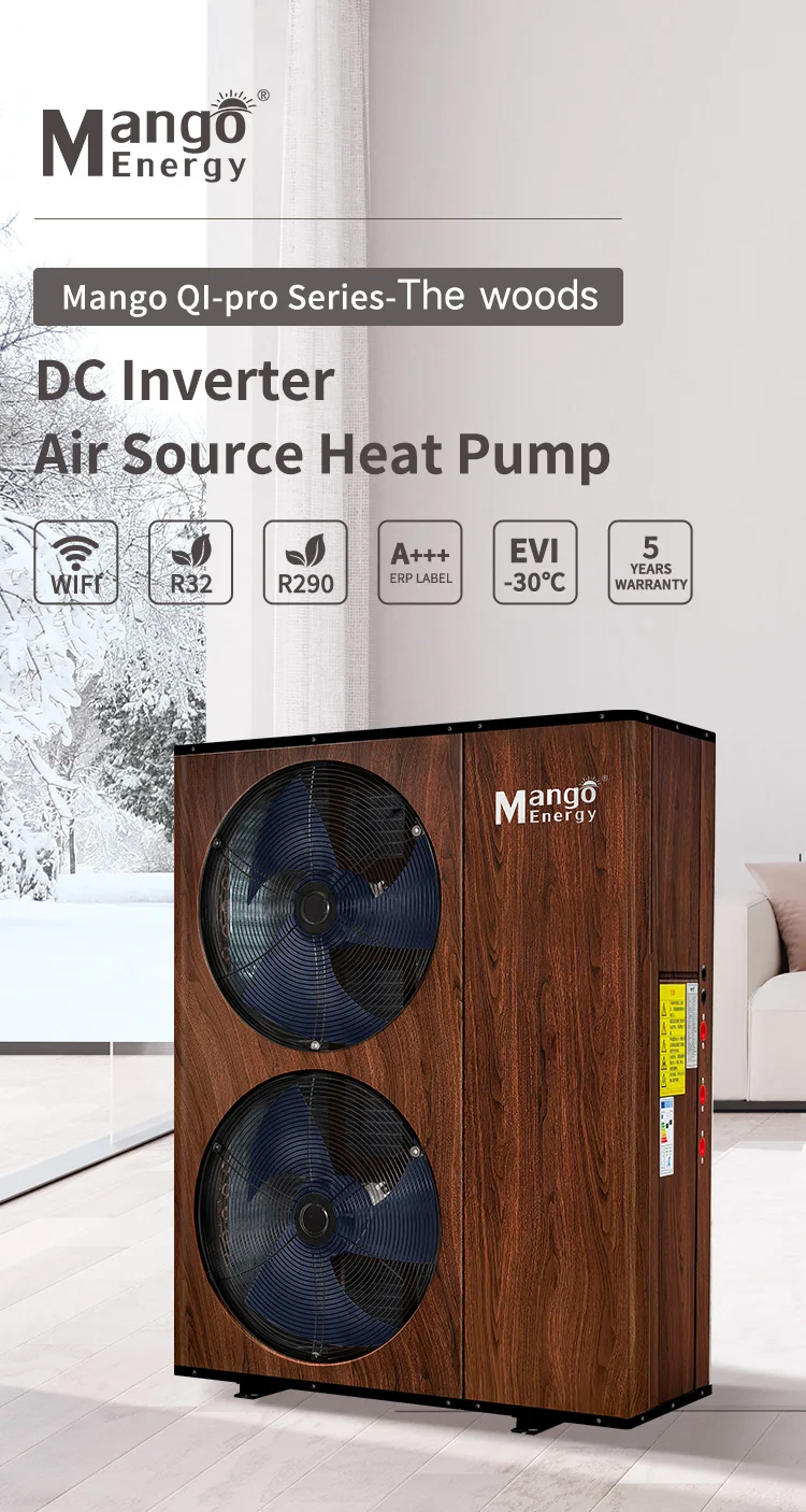 Heating and hot water heat pump CE Monoblock Cooling system R290 circulating Heat pump