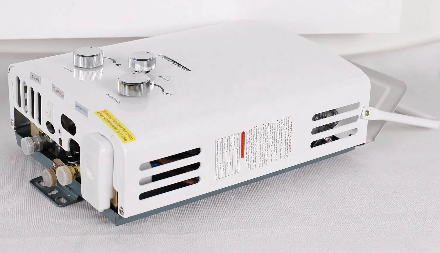 6L Trending Hot Product Caravan Portable Tankless LPG Propane Instant Gas Water Heater