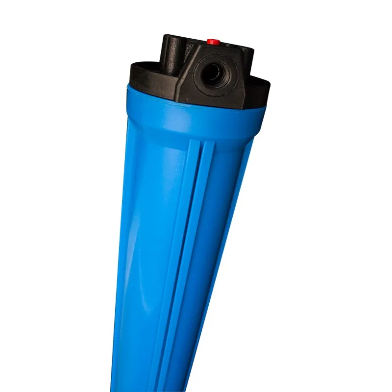 High Quality 20-Inch Blue Housing Water Pur Filter Movable Cartridge Manual & Electric Power Source for Hotels Outdoor Use