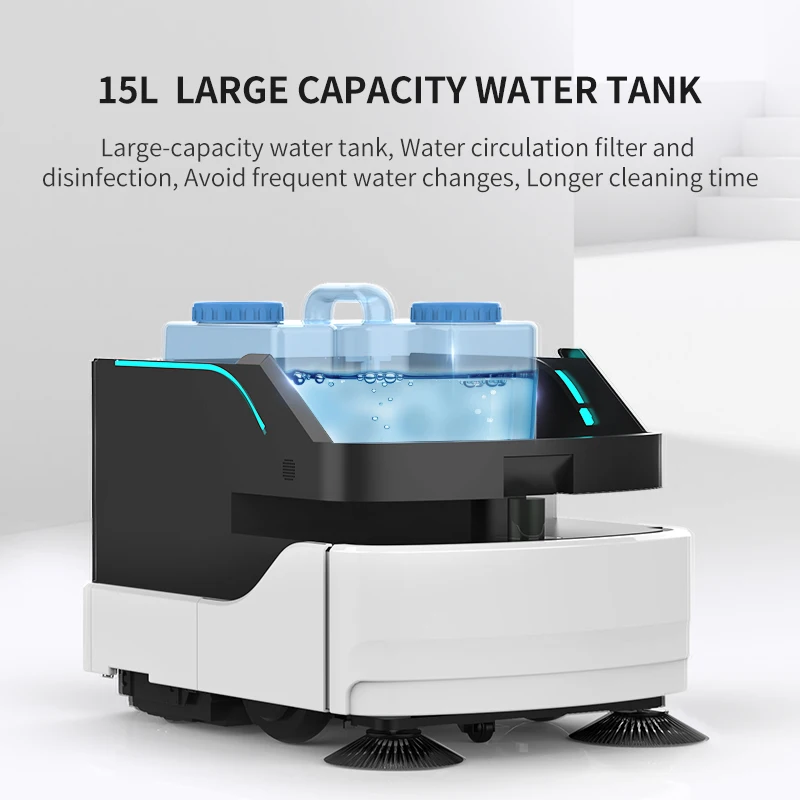 High Standard Wholesale Intelligent Commercial Automatic Self Cleaning Uv-C Vacuum Mop Robot Automatic Floor Sweeper