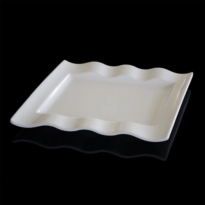 
High quality 100% melamine canteen oval plate 