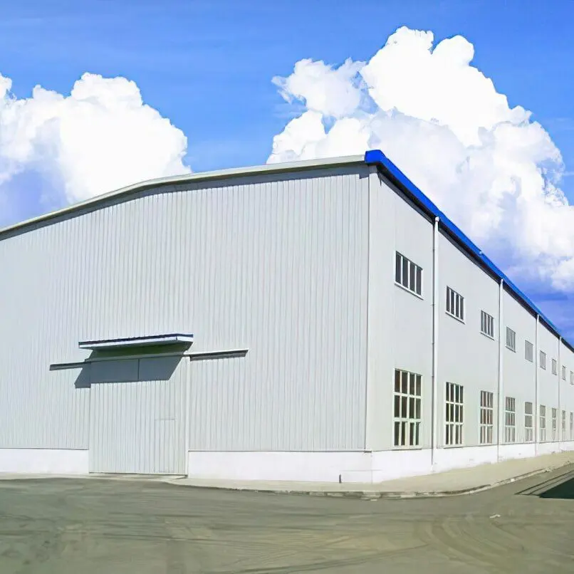 Professional Steel Structure Building Construction Frame Factory  Warehouse Garage Storage Shed Logistics Storage Building