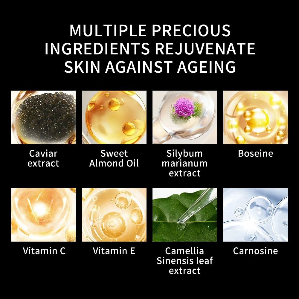 Hot Selling Best Quality Caviar Essence Cream Moisturizing Lifting Firming Skin Care Caviar Luxe Face Cream