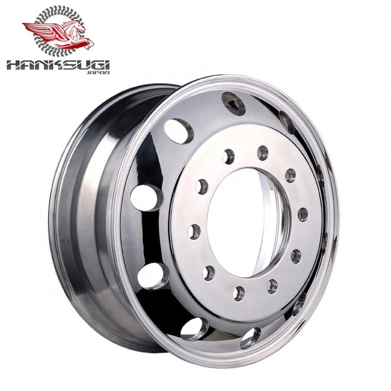 aluminum rims to truck 11r22.5 aluminum wheel