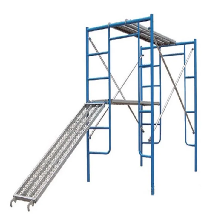 scaffold pole heavy duty portable folding mobile platform scaffold tower for construction decks