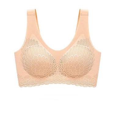 21 latest breathable top-up ladies bra women seamless underwear without steel ring comfortable underwear