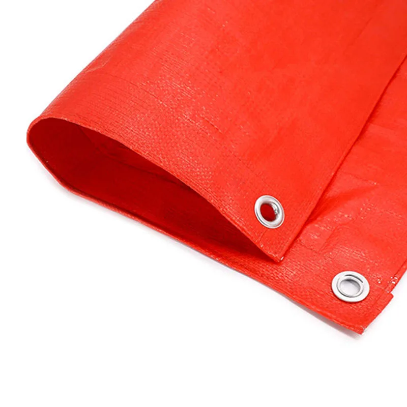 Pe Tarpaulin Roll Fabric Plastic Sheet Poly Tarps 220g Finished Sheets Blue Sliver HDPE Tarpaulins for Truck Cover