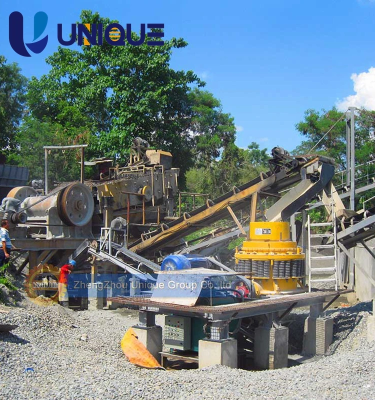 High Manganese Steel Jaw Crusher Teeth Plate Fixed Stone Crusher Plant for Construction Industries Available for Sale